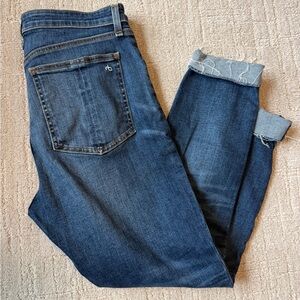 rag & bone Nina High Rise Ankle Skinny
